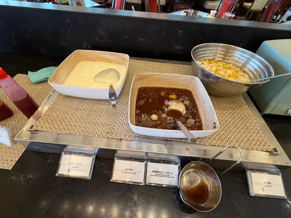 フサキビーチリゾート ホテル&ヴィラズのレストラン琉球新天地の朝食ビュッフェを撮影した写真12