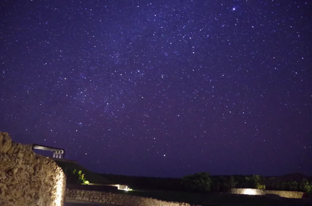 星野リゾート星のや竹富島の星空を撮影した写真2