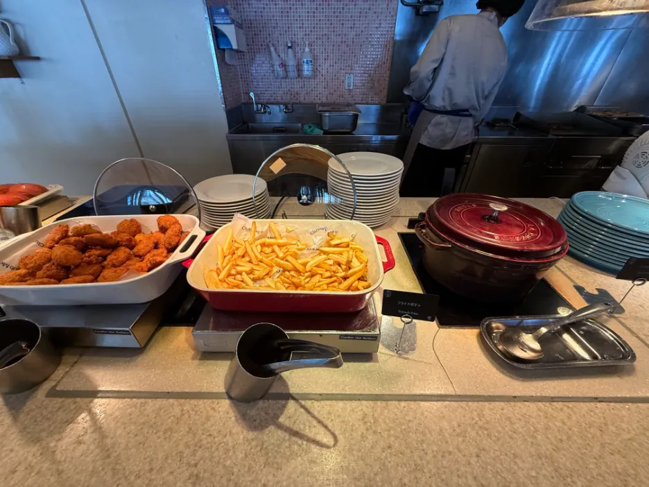 クラブメッド・石垣島カビラのレストランでのビュッフェの料理を撮影した写真11